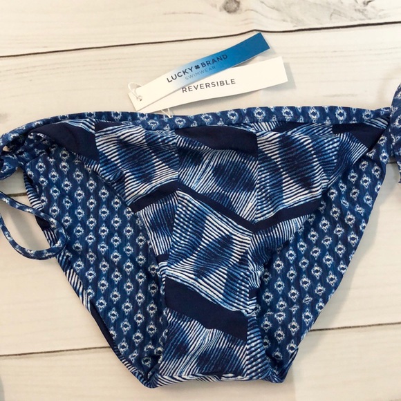 Lucky Brand Other - Lucky Brand Tie- Side Hipster Bikini Bottoms